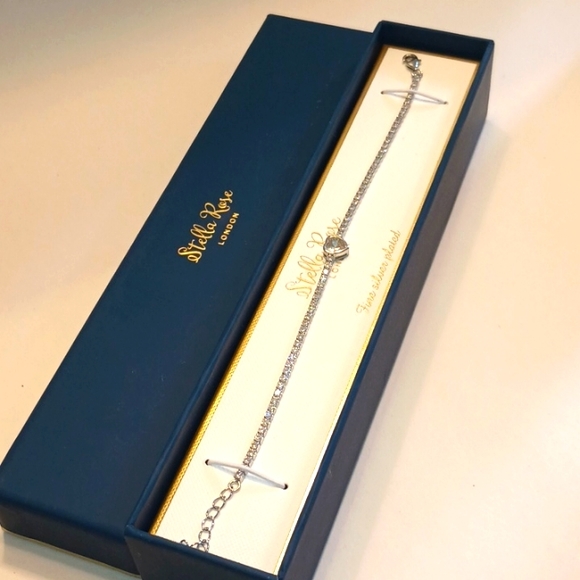 Stella Rose Jewelry Nib Stella Rose London Simulated Diamond Heart